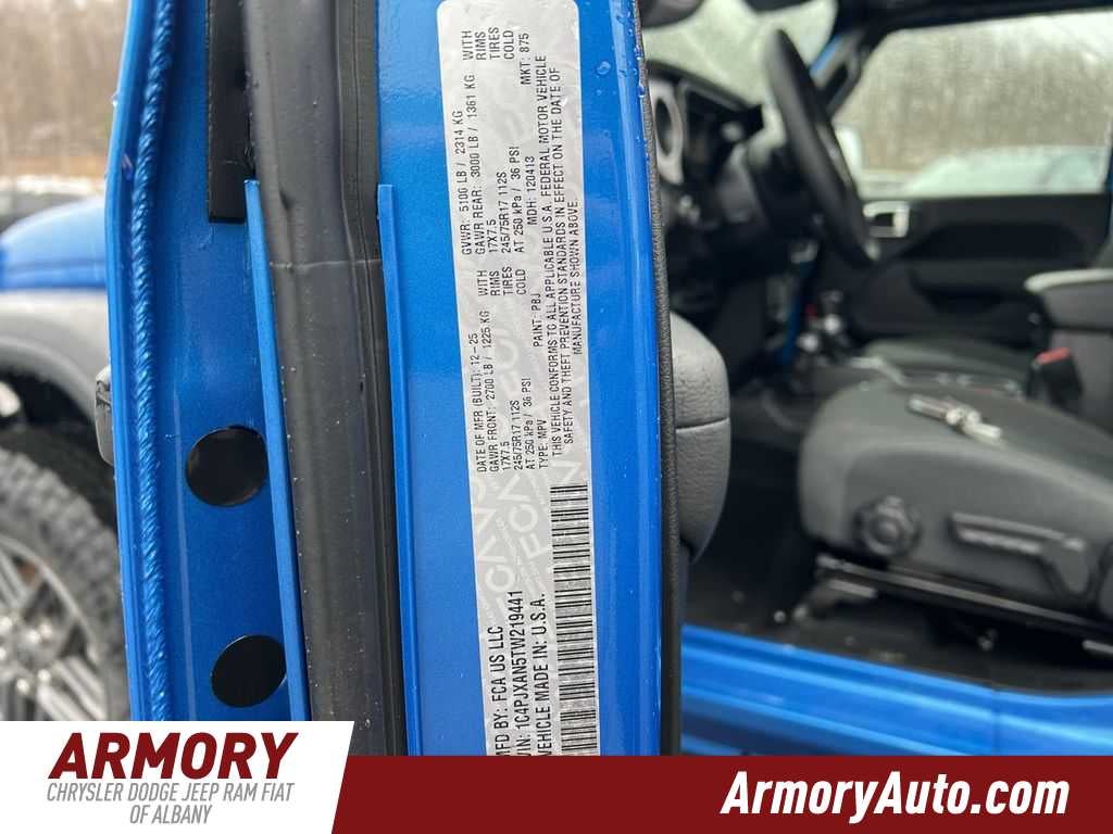 2026 Jeep Wrangler Sport S