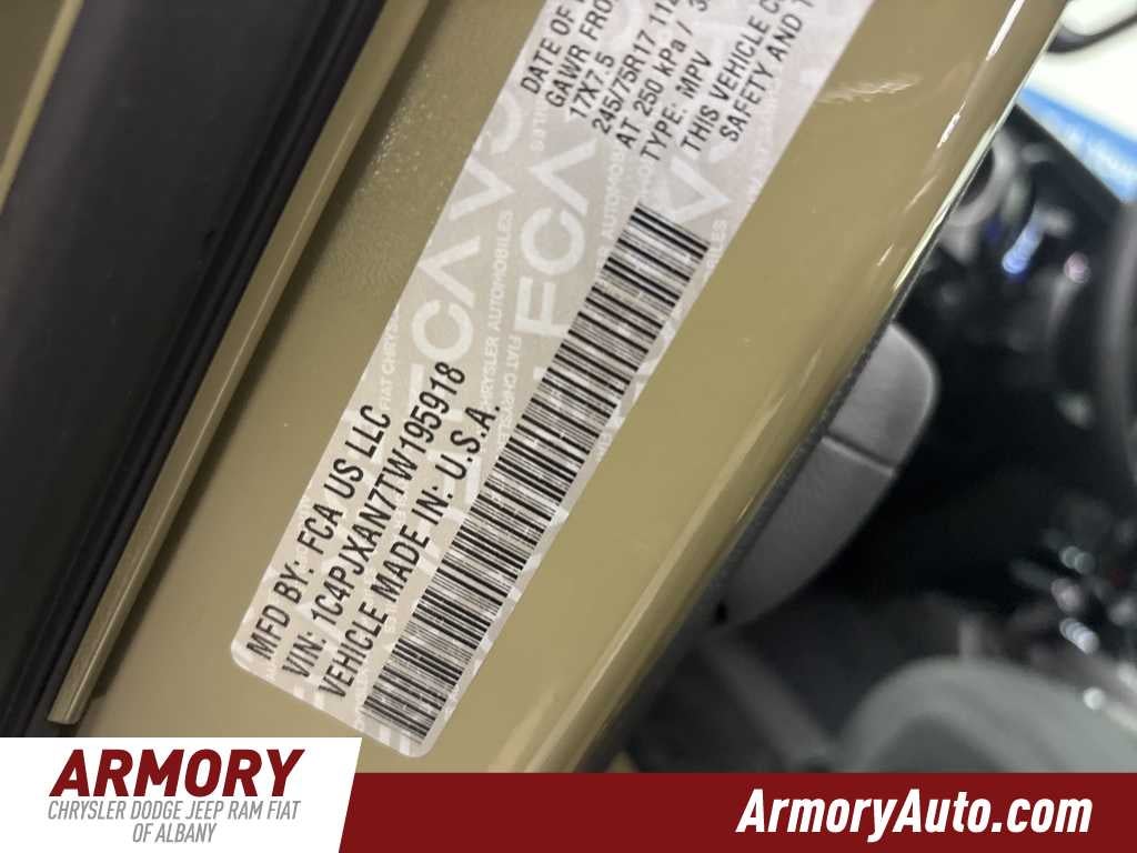 2026 Jeep Wrangler Sport S