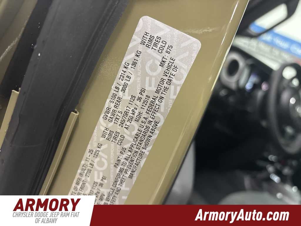 2026 Jeep Wrangler Sport S