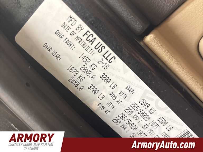 2016 Jeep Grand Cherokee Overland