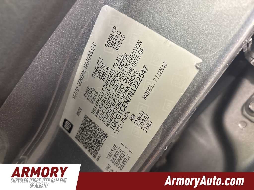 2022 Chevrolet Colorado 4WD LT