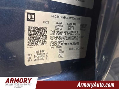 2022 Chevrolet Silverado 1500 High Country