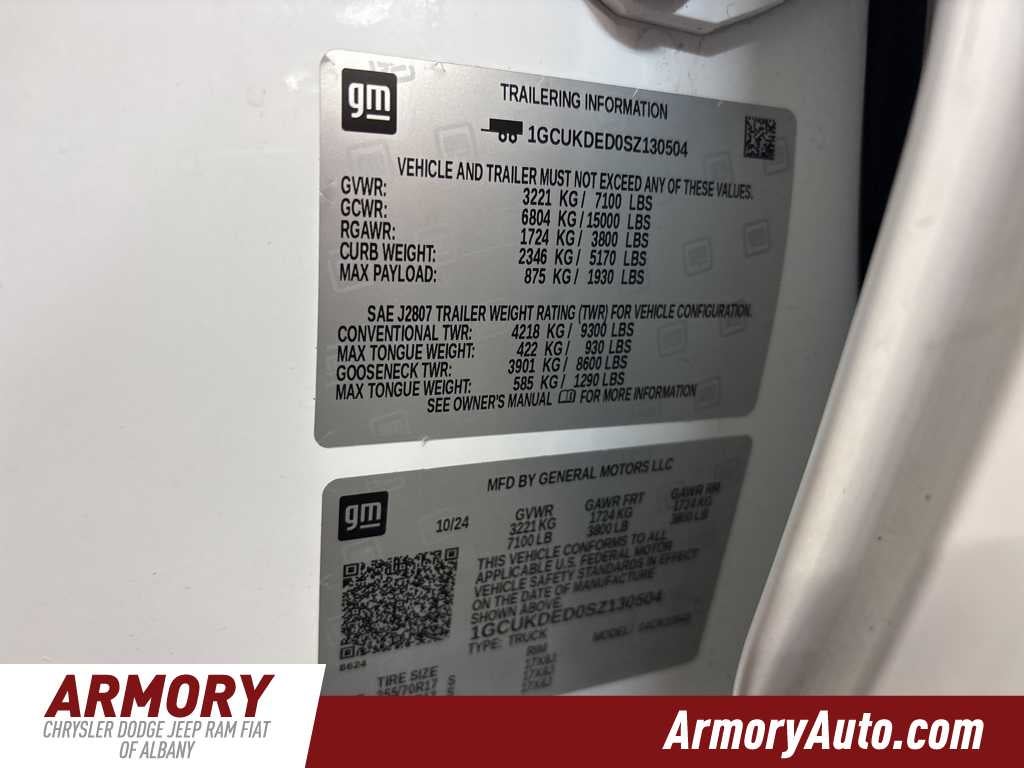 2025 Chevrolet Silverado 1500 LT