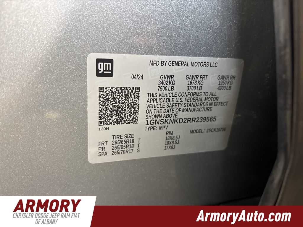 2024 Chevrolet Tahoe LT