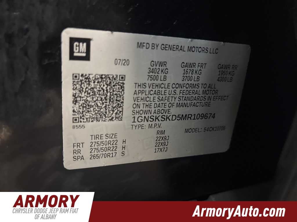 2021 Chevrolet Tahoe Premier