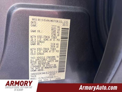 2022 Nissan Frontier S