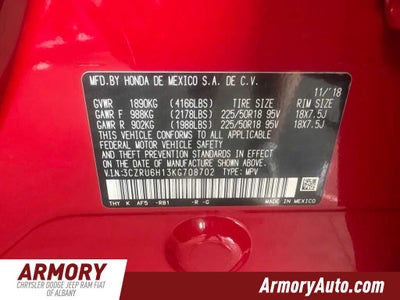 2019 Honda HR-V Sport