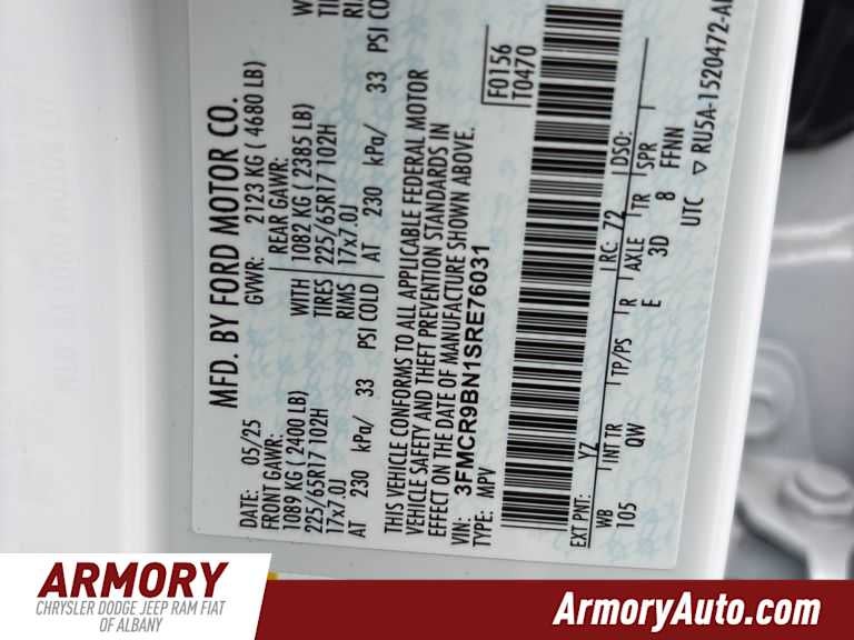 2025 Ford Bronco Sport Big Bend