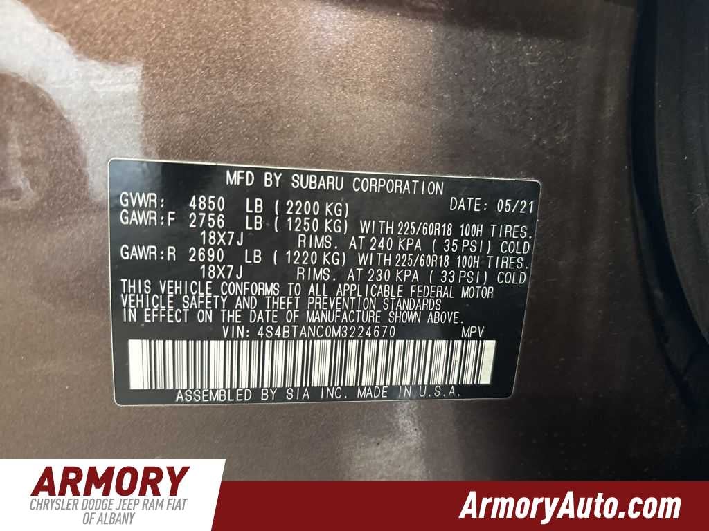 2021 Subaru Outback Limited