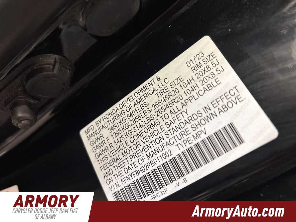 2023 Honda Passport Elite