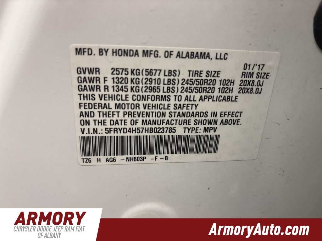 2017 Acura MDX w/Technology Pkg