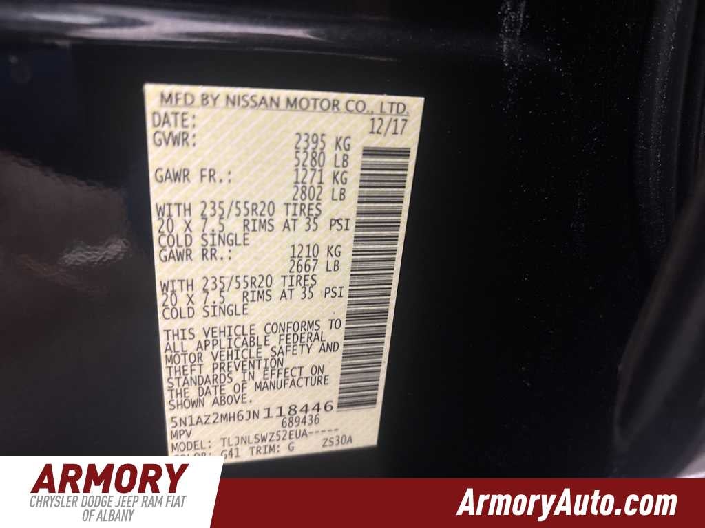 2018 Nissan Murano Platinum