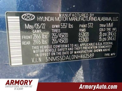 2022 Hyundai Santa Fe Calligraphy