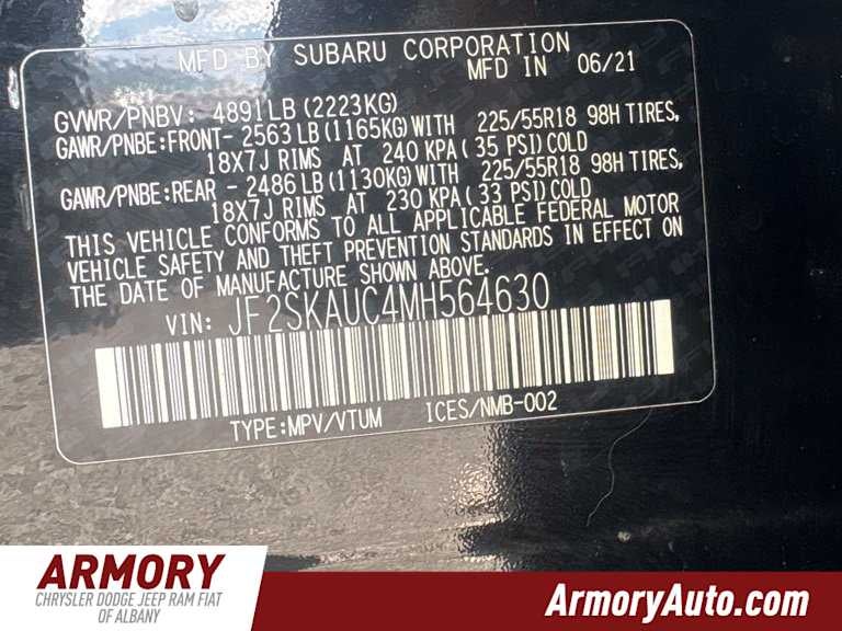 2021 Subaru Forester Limited
