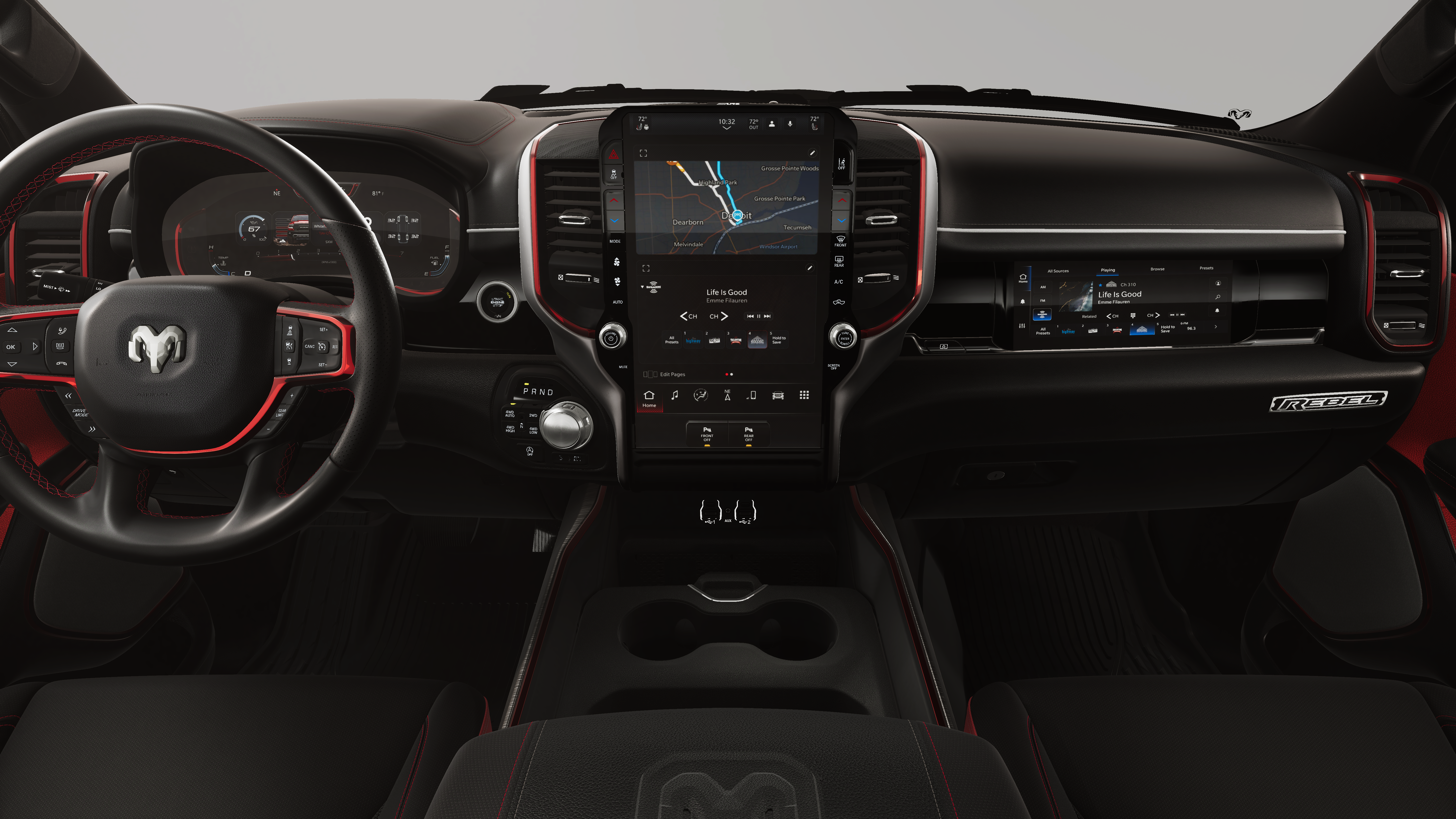 2026 RAM 1500 RAM 1500 REBEL CREW CAB 4X4 5'7' BOX