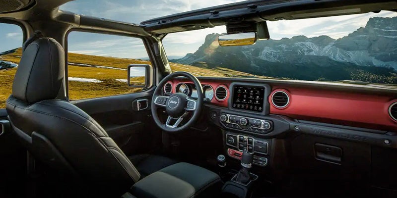 2022 jeep wrangler interior